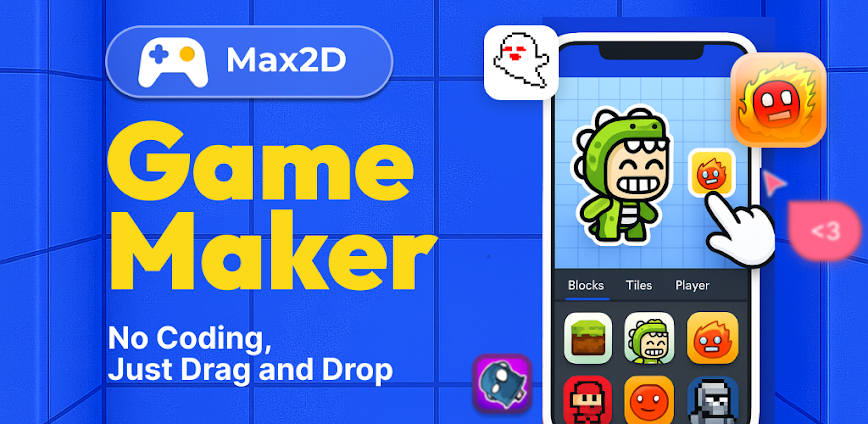 Max2D: Game Maker v2026.01.16 MOD APK [Premium Unlocked]