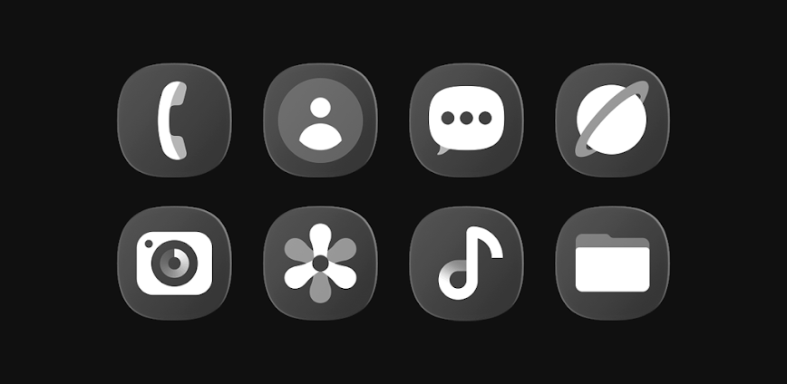 OneGlass 7 Icon Pack v1.2.0 APK [Full Version]