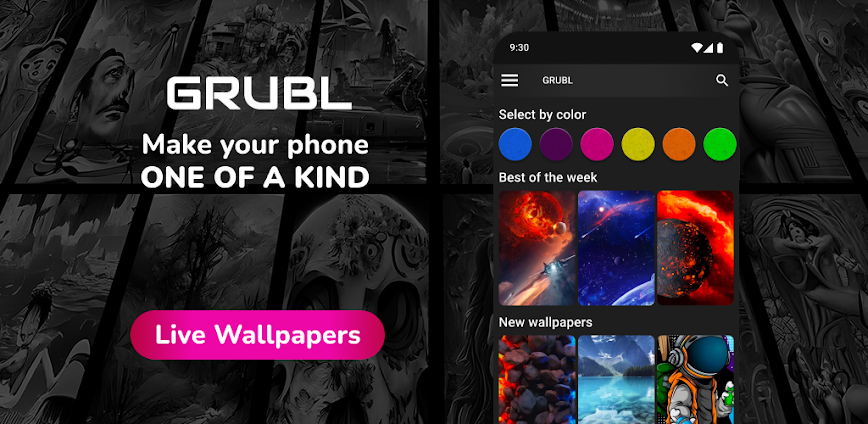 GRUBL 4D Live Wallpapers AI v3.6.18 MOD APK [Premium Unlocked]