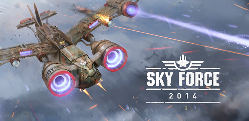 Sky Force 2025 v1.50 MOD APK [Unlimited Money, God Mode, Damage]
