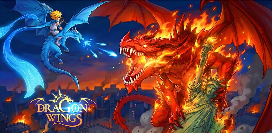 Dragon Wings v3.4.3 MOD APK [Menu, Damage, Bullet]