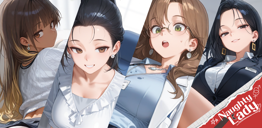 NaughtyLady v1.0.8 MOD APK [Menu, Unlimited Currencies]