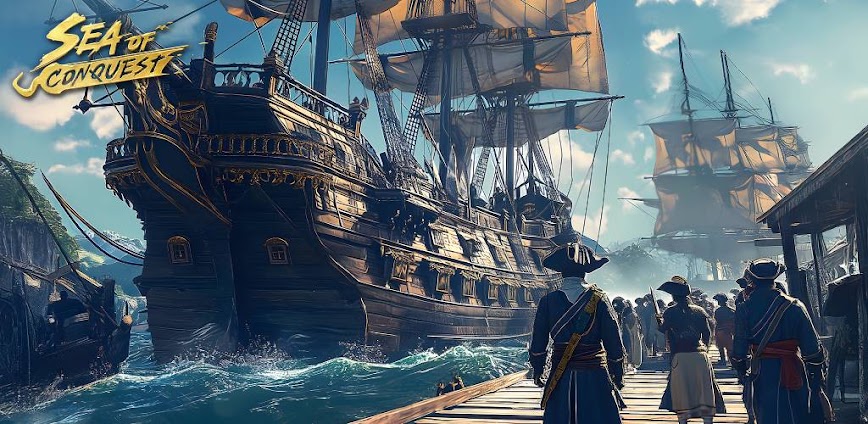 Sea of Conquest: Pirate War v1.1.630 MOD APK [Menu, Game Speed]
