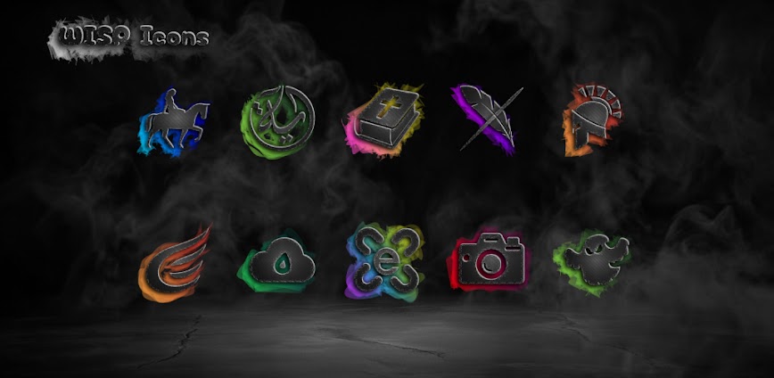 Wisp Dark Icons v1.0.1 APK [Full Version]