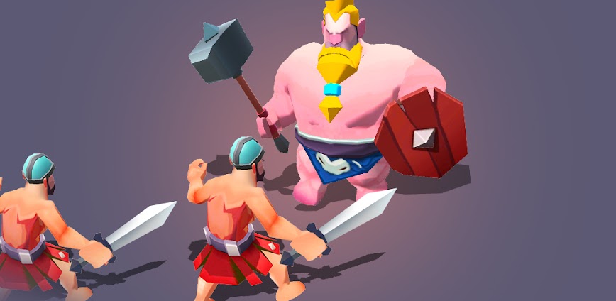 Idle Gladiator Arena v0.3.2 MOD APK [Menu, Unlimited Coins, Diamonds]