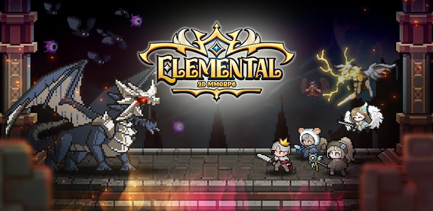 Elemental: 2DMMORPG v184 MOD APK [Damage Multiplier, Unlimited Gold]