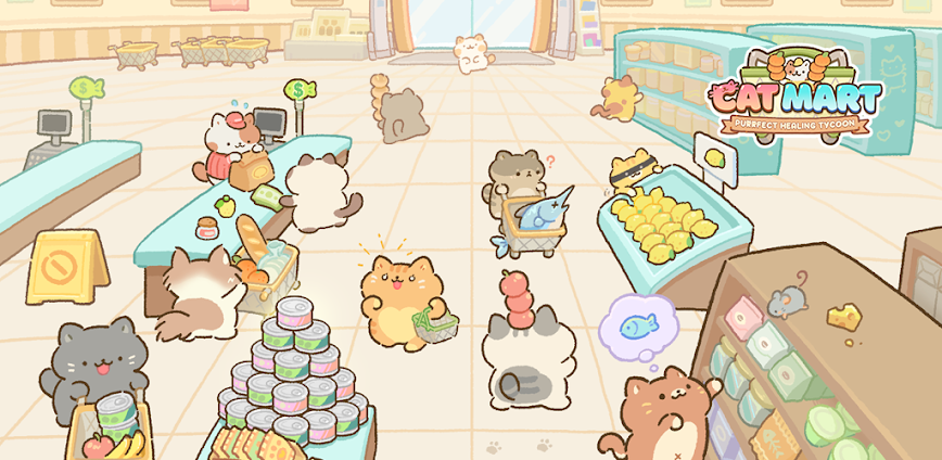 Cat Mart : Purrfect Tycoon v1.2.26 MOD APK [Free Purchase]