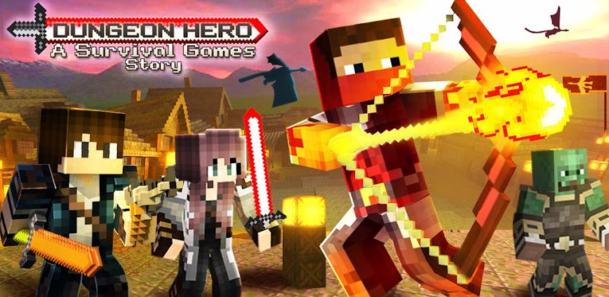 Dungeon Hero Survival Games v1.99 MOD APK [God Mode, Dumb Enemy]