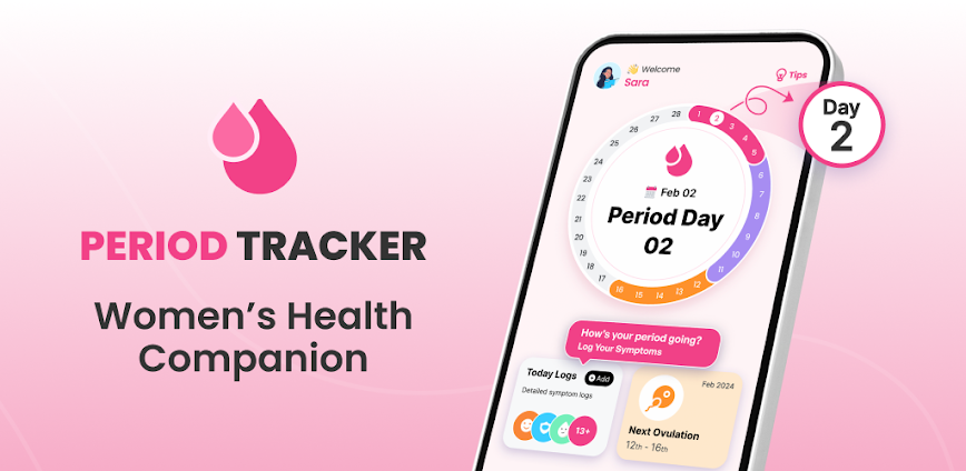 Period Tracker Ovulation Cycle v1.7.1 MOD APK [Premium Unlocked]