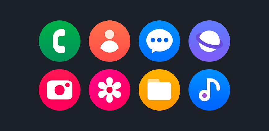OneMax 6 Icon Pack [Round] v6.1 APK [Full Version]