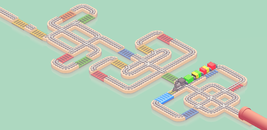 Railway Sort v0.7.2 MOD APK [Menu, Auto Win]