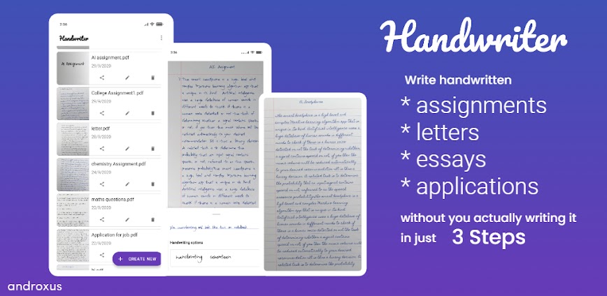 Handwriter v1.8.8 MOD APK [Premium Unlocked]