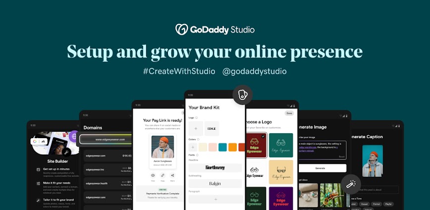 GoDaddy Studio v8.6.0 MOD APK [Pro Unlocked]
