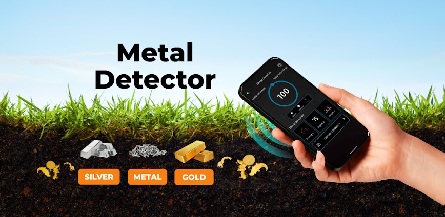Metal Detector Metal Finder v5.0.3 MOD APK [Premium Unlocked]