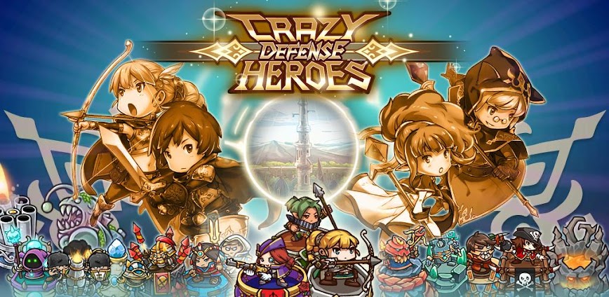 Crazy Defense Heroes v4.2.3 MOD APK [Menu, Resources, Speed]
