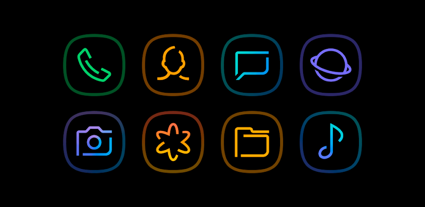Horux Black Icon Pack v9.2 APK [Full Version]