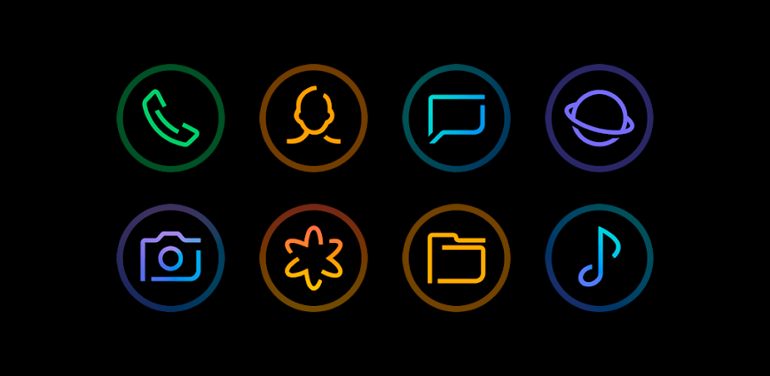 Horux Icon Pack [Round] v8.5 APK [Full Version]