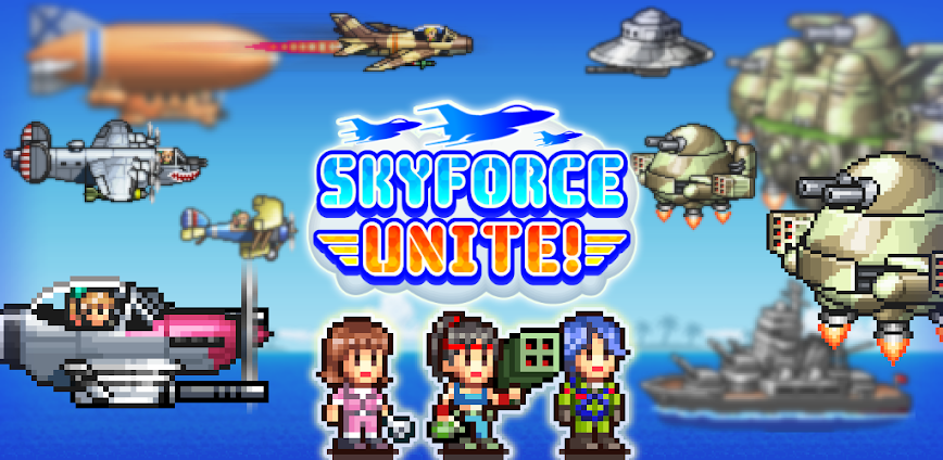 Skyforce Unite! v2.1.0 MOD APK [Unlimited Gold/Stamina]
