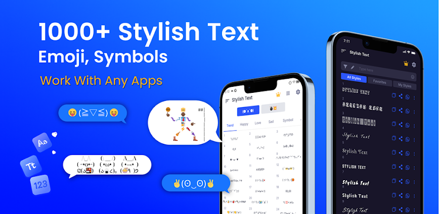Stylish Text: Cute Fonts Style v1.6.7 MOD APK [Premium Unlocked]