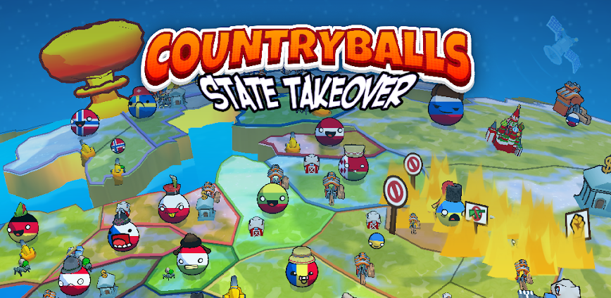 Country Balls: State Takeover v2.1.3 MOD APK [Unlimited Gold, Diamonds]