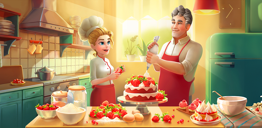 Merge Restaurant MOD APK v2.39.5 [Free Shopping]