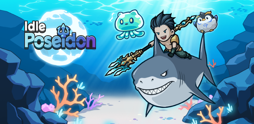 Raising Poseidon: Idle RPG v1.3.96 MOD APK [Gold Multiplier]