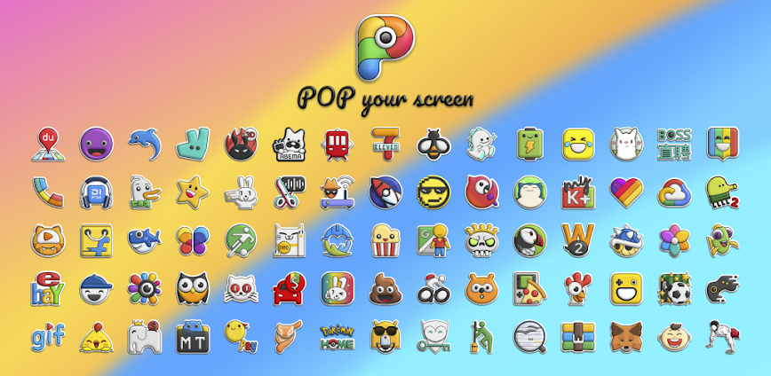 Poppin icon pack v2.8.7 APK [Full Version]