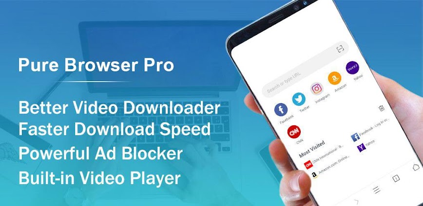 Pure Browser Pro v2.9.08 MOD APK [Full Version]