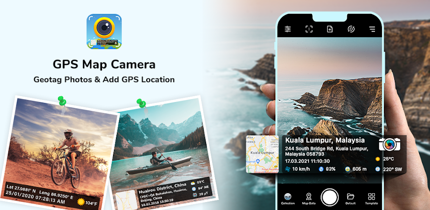 GPS Map Camera v1.9.5 MOD APK [Premium Unlocked]