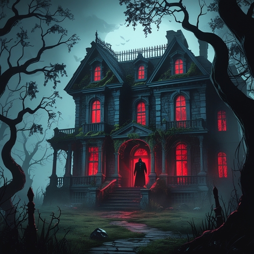 Scary Mansion: Horror Game 3D v1.158 MOD APK [God Mode, Dumb Enemy]