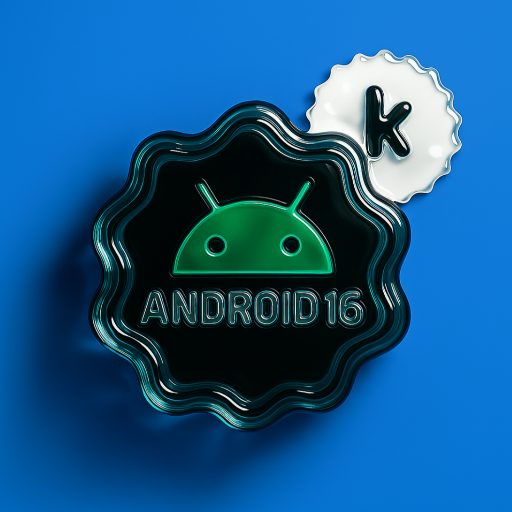 Android 16 Glass KWGT v1.0.4 APK [Full Version]