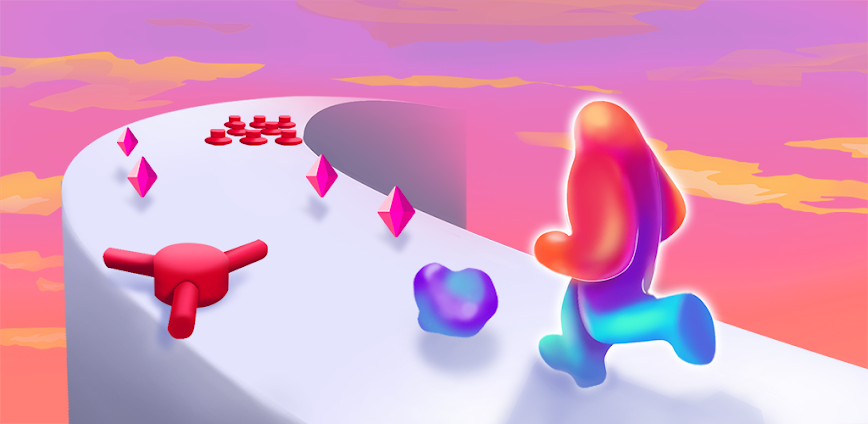 Blob Runner 3D v8.1.9 MOD APK [Unlimited Diamonds]