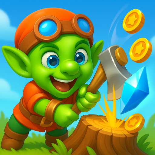 Goblins Wood: Ide Lumber Sim v2.57.0 MOD APK [Menu, Unlimited All]