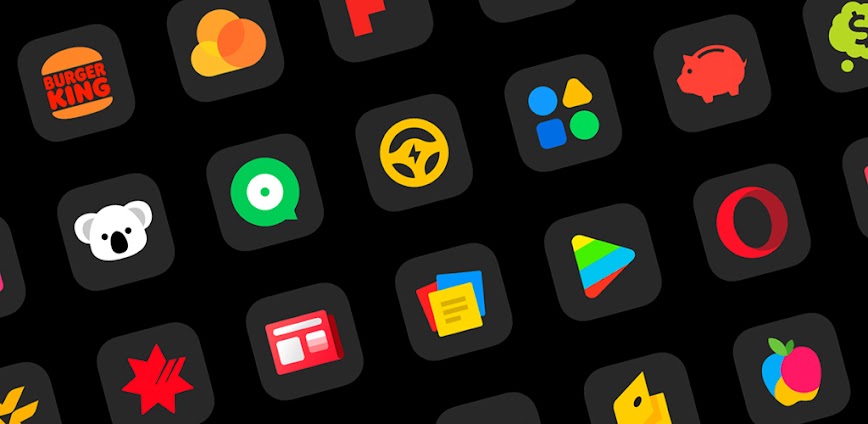 MiDark Icon Pack v6.4 APK [Full Version]