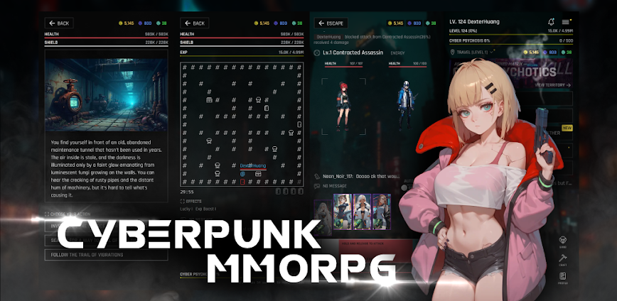Arclight City: Cyberpunk RPG v445 MOD APK [Weak Enemy, No Ban]