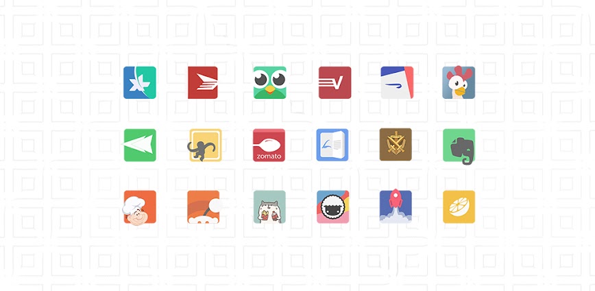 Squared Square Icon Pack v5.4.0 APK [Full Version]