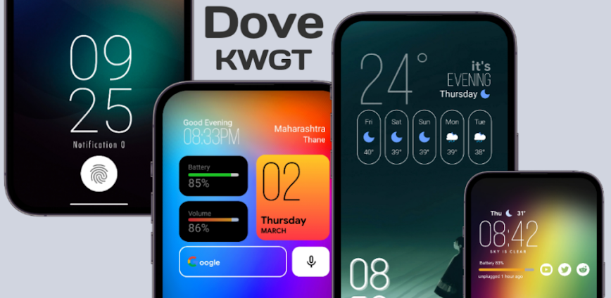 Dove KWGT v1.1.3 APK [Full Version]
