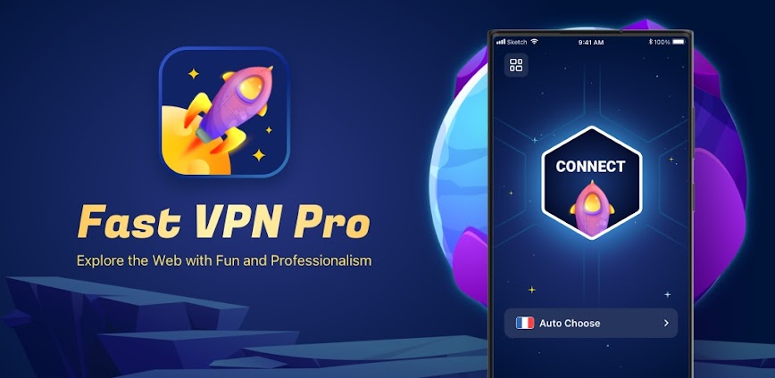 Fast VPN Pro v1.6.75 MOD APK [Premium Unlocked]