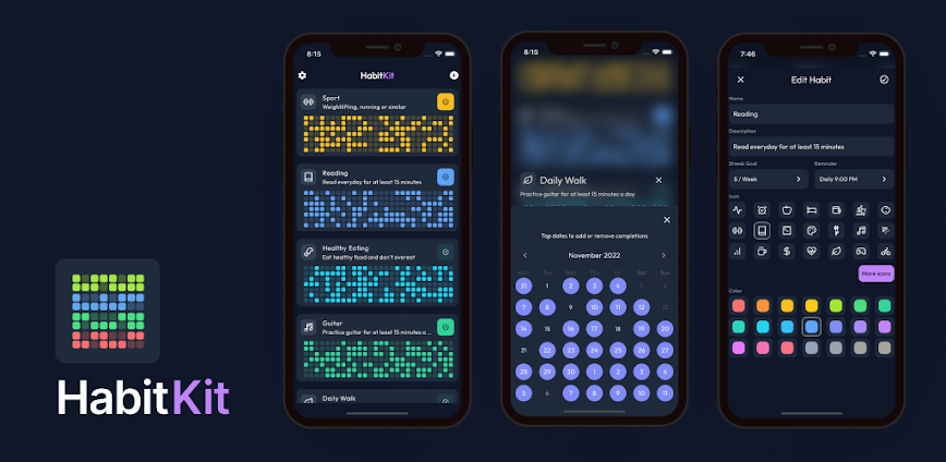 HabitKit v1.14.4 MOD APK [Premium Unlocked]