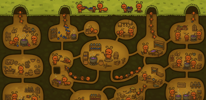 Idle Ant Colony MOD APK v1.7.12 [Unlimited Money]