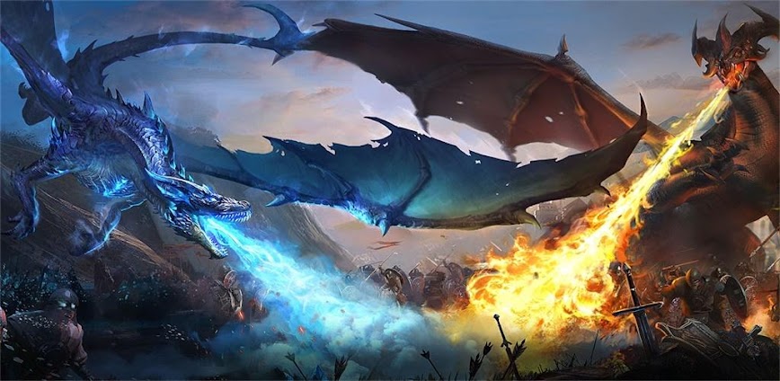 Dragon Reborn v23.1.81 MOD APK [Menu, Game Speed]