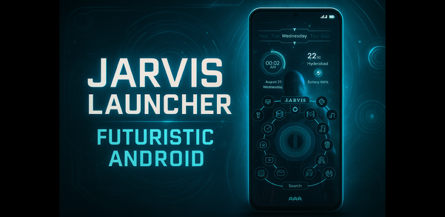 Jarvis Scifi: Epic Launcher v8.5 MOD APK [Premium Unlocked]