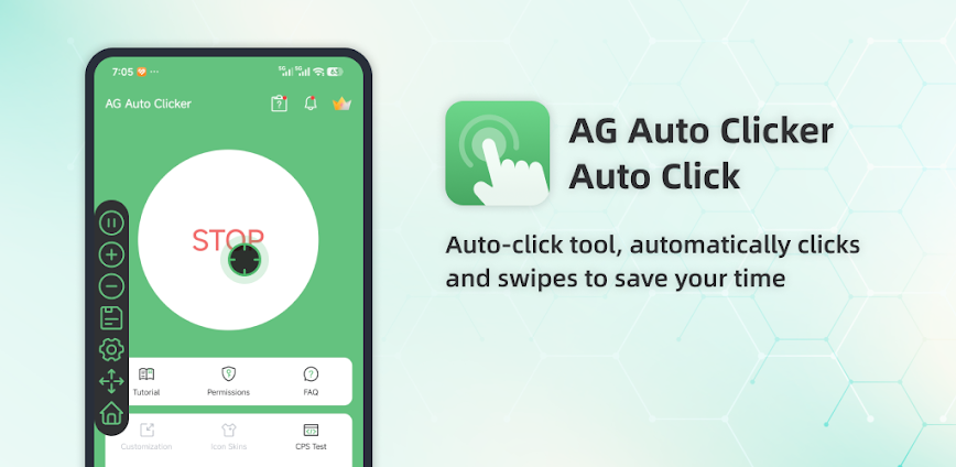 AG Auto Clicker v2.2.8 MOD APK [Premium Unlocked]