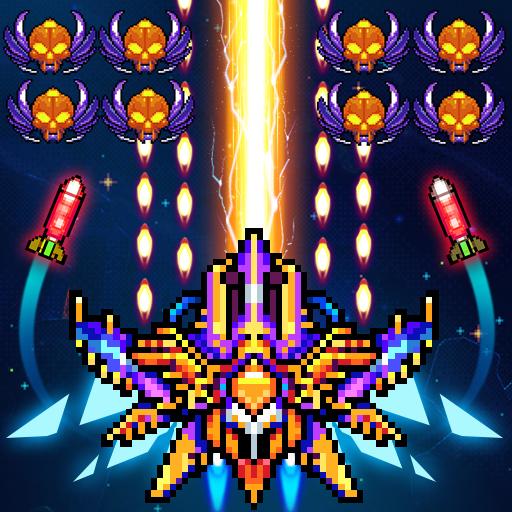 Falcon: Classic Space Invaders v100.73 MOD APK [Unlimited Money]