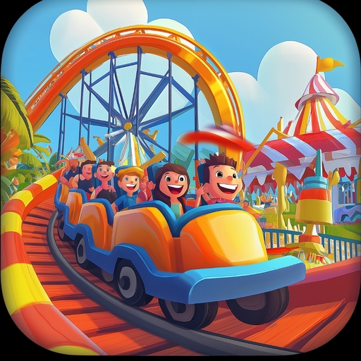 Roller Coaster Life Theme Park v3.3.0 MOD APK [Unlimited Money, Keys, Resources]