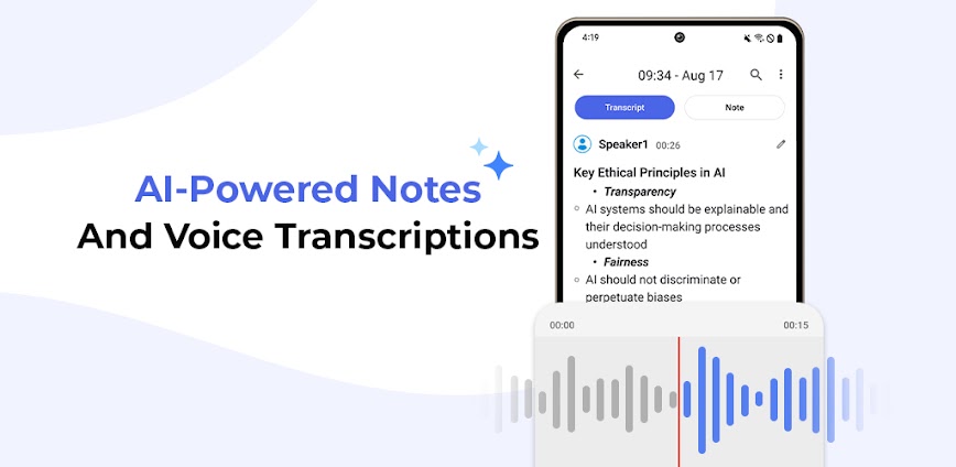 AI Note Taker v10.1.1 MOD APK [Premium Unlocked]