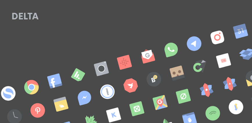 Delta Icon Pack v2.12.0beta.3 APK [Full Version]