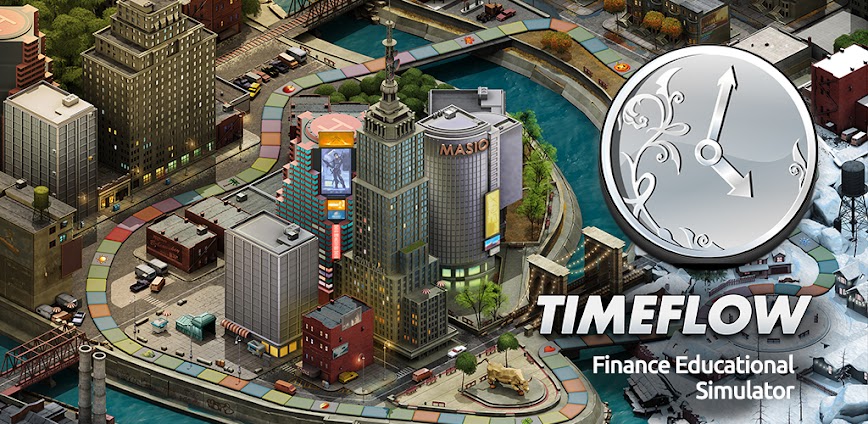 Timeflow Business Tycoon v13.1.10 MOD APK [Free Purchases]