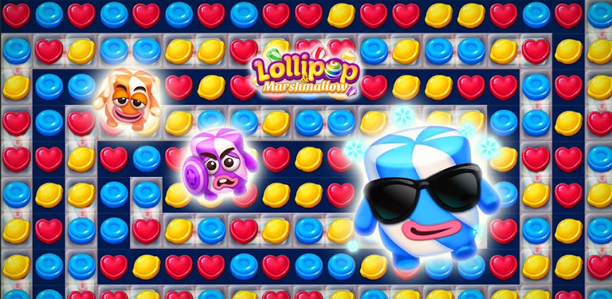 Lollipop & Marshmallow Match3 v26.0128.00 MOD APK [Unlimited Boosters]