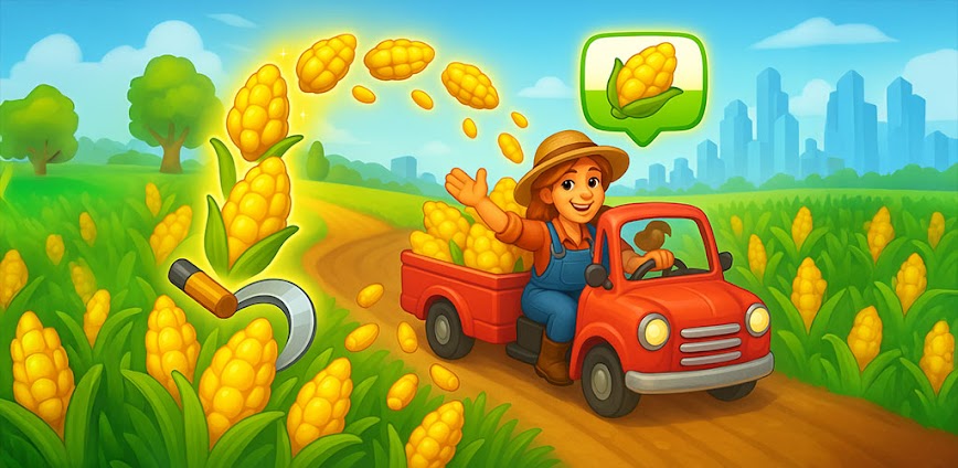 NewCity: Town Building Farming MOD APK v2.41.0 [Unlimited Money]